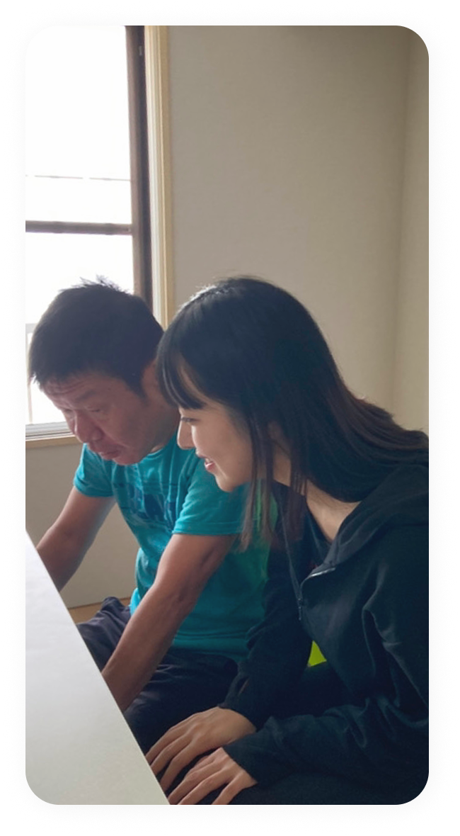 グループホームでの支援風景